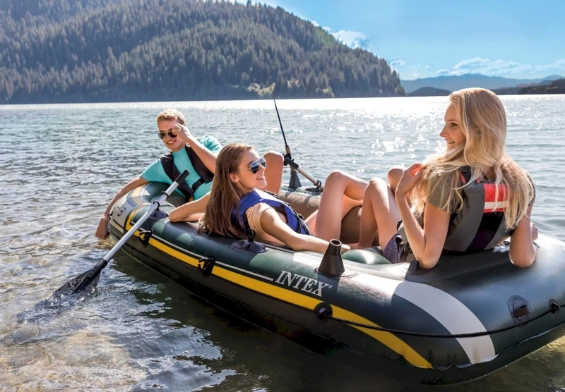 Intex Seahawk 3 Opblaasboot Set - Afbeelding 8