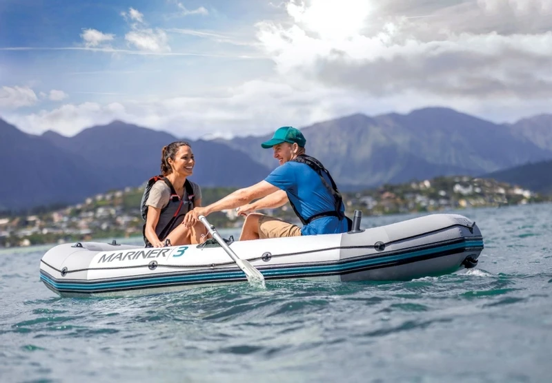 Intex Mariner 3 Opblaasboot Set - Afbeelding 8