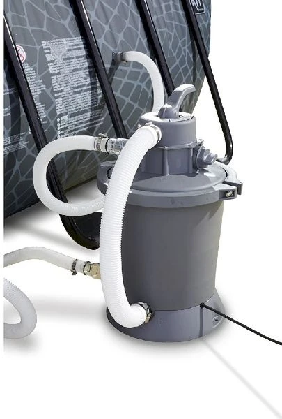 EXIT TOYS EXIT Stone Zwembad - 400 X 200 X 122 Cm - Met Zandfilterpomp En Trap - Afbeelding 6