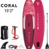 Aqua Marina Coral Opblaasbaar Supboard Set