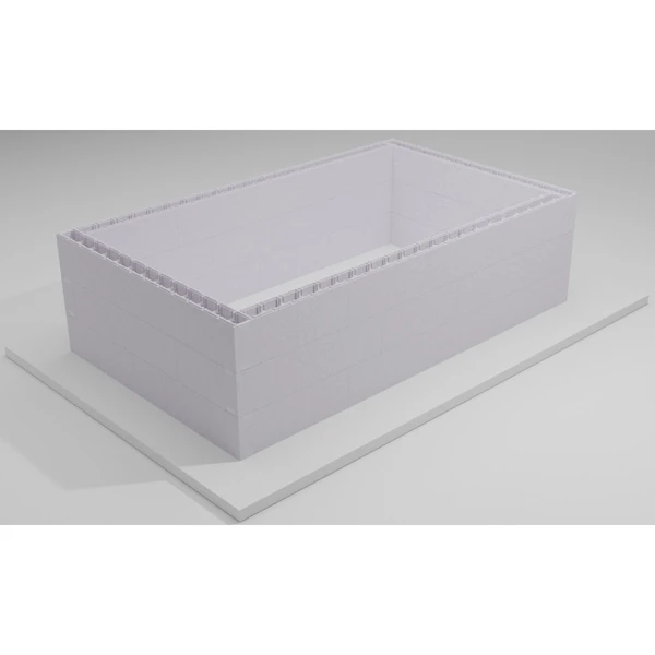 Zelfbouwpakket Zwembad 7.00 X 3.50 X 1.50 M - Afbeelding 2