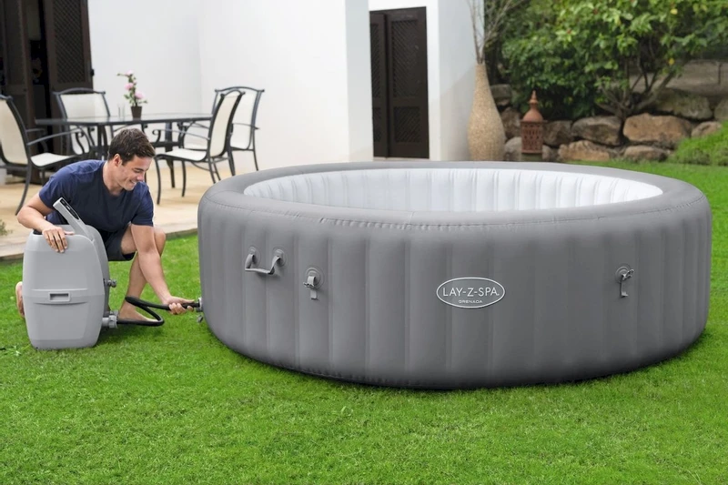 Bestway Lay-Z Spa Grenada AirJet Opblaasbare Spa - 8 Persoons - Afbeelding 5